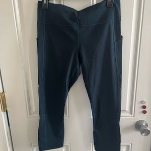 Pace Rival Crop Nautical Navy Lululemon